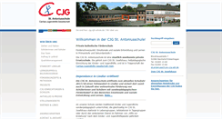 Desktop Screenshot of cjg-sjh-schule.de